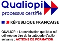 Certificat Calliope au titre de la catégorie d'action : actions de formation.